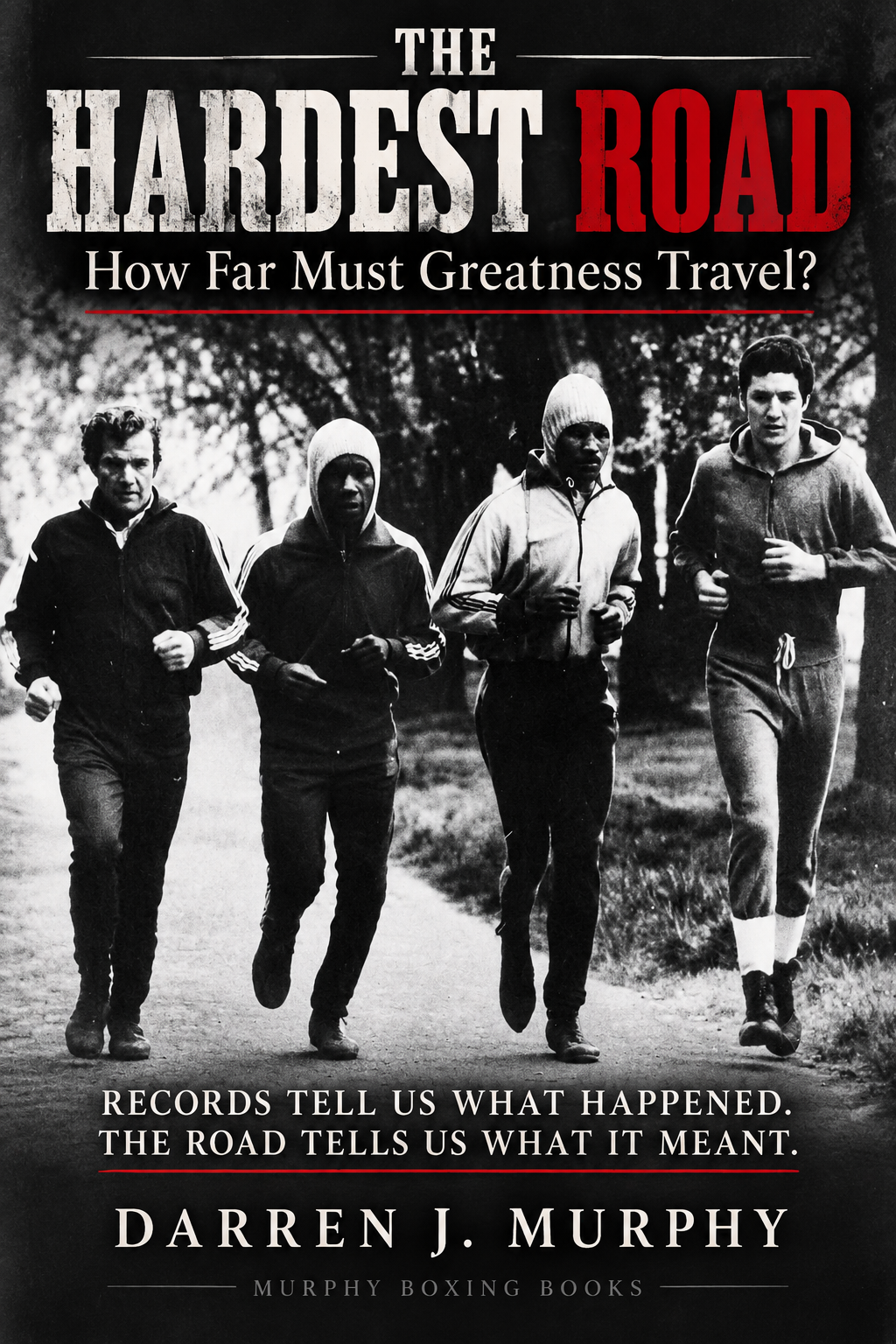 Cover of The Hardest Road — How Far Must Greatness Travel? by Darren J. Murphy