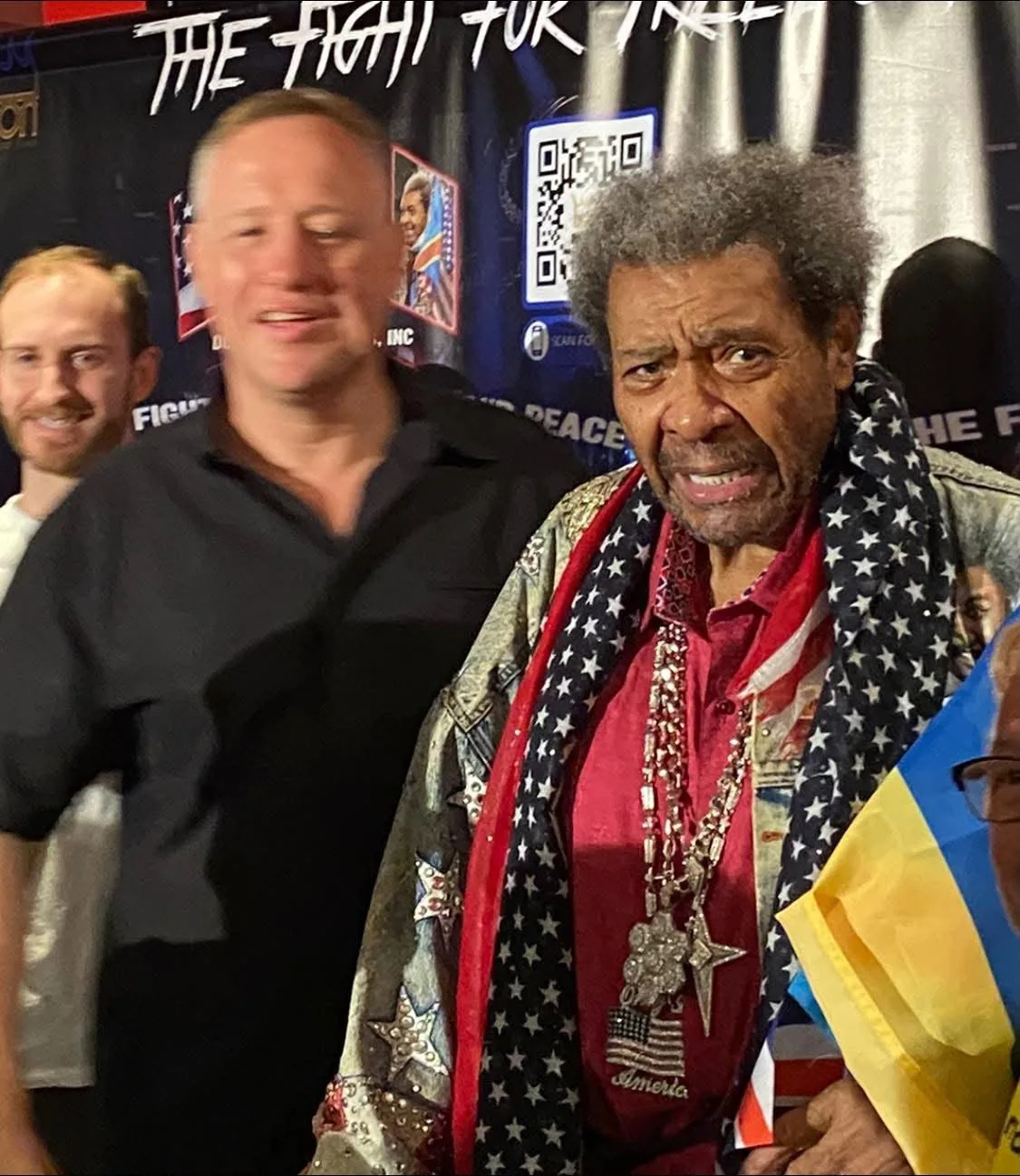 Scott Murray with Don King.
