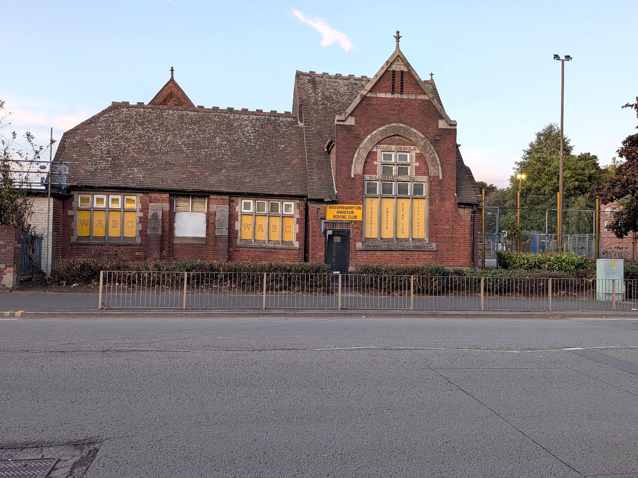 Exterior of Wolverhampton Amateur Boxing Club